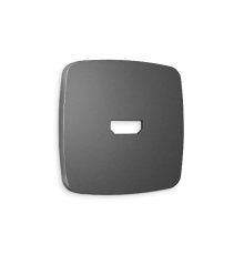 Лицевая панель для HDMI розетки Ambrella Volt Omega OP6640