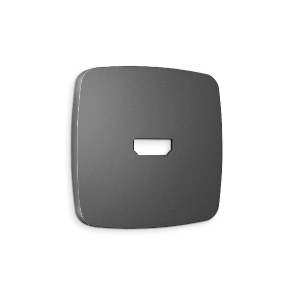 Лицевая панель для HDMI розетки Ambrella Volt Omega OP6640