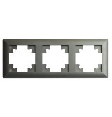 Рамка трехместная Stekker PFR00-7003-06 Катрин 39809