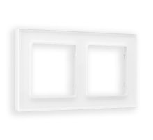 Рамка двухместная Ambrella Volt Platos AF330102