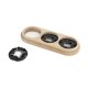 Рамка Werkel Legend на 3 поста светлый бук W0035224 4690389166587
