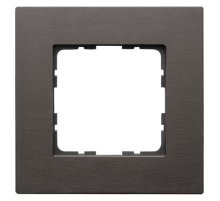 Рамка Jasmart G-Metal 1-постовая G1001AZ