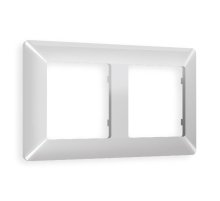 Рамка двухместная Ambrella Volt Line AF110402