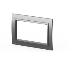 Рамка для двухместной розетки без заземления ELBI Zena 608-011000-908