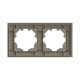 Рамка двухместная ELBI Zena 500-010300-226