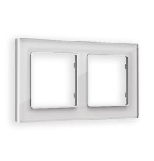 Рамка двухместная Ambrella Volt Platos AF330402