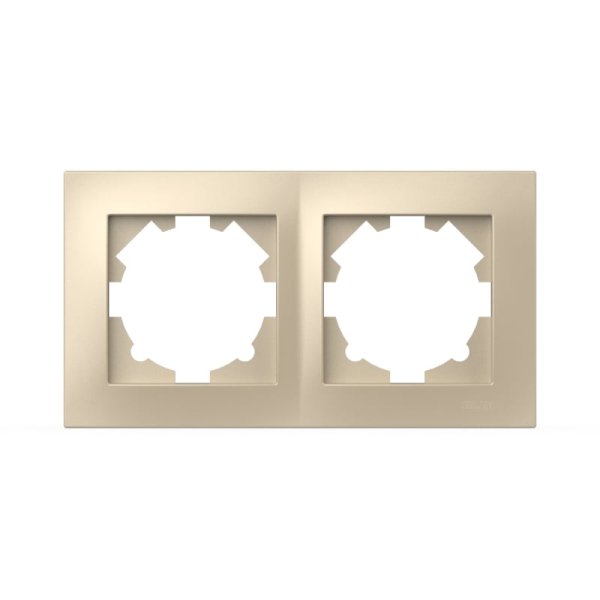 Рамка двухместная ELBI Vega 510-012500-226