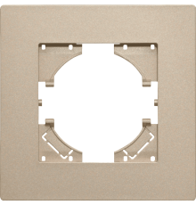 Рамка пластиковая на 1 пост Arlight FRM-PERIO-PL-1-GD 049691