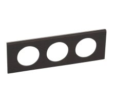 Рамка 3-постовая Legrand Celiane венге 069203