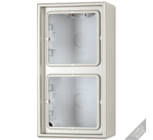 Коробка двухместная Jung AL2582A-L