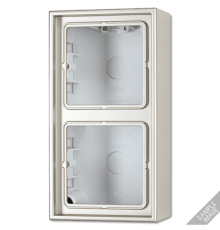 Коробка двухместная Jung AL2582A-L