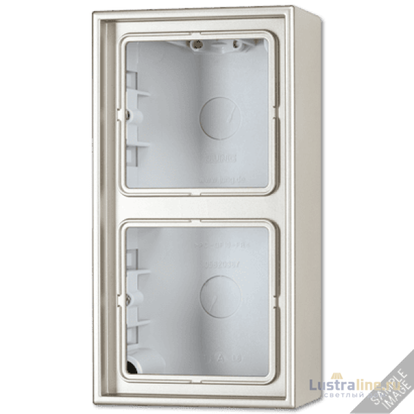 Коробка двухместная Jung AL2582A-L