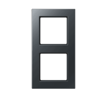 Рамка двухместная Jung A5582BFANM Рамка двухместная Jung A5582BFANM