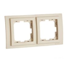 Рамка на 2 поста Mono Electric Despina крем 102-170000-161 Рамка на 2 поста Mono Electric Despina крем 102-170000-161