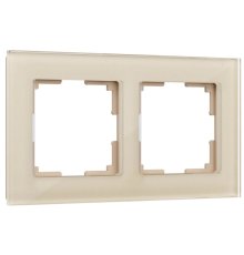 Рамка на 2 поста Werkel Favorit шампань W0021111 4690389159596