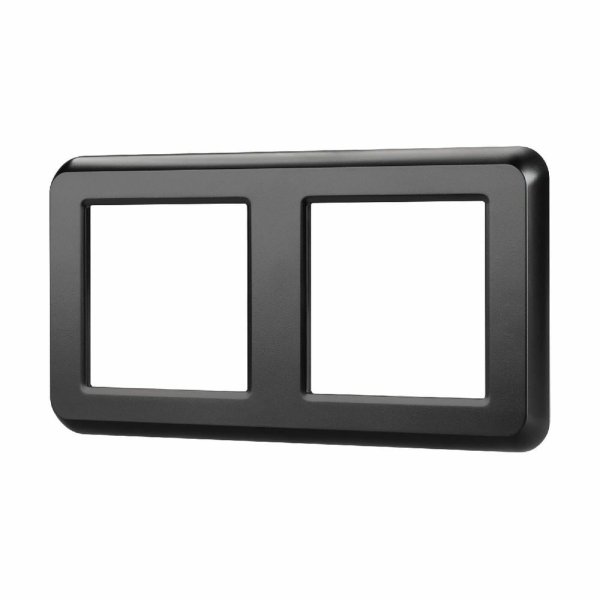 Рамка двухместная Arlight FRM-VERSA-PL-2-BK 043778