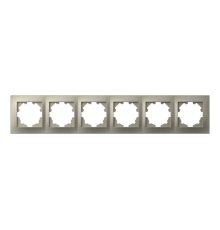 Рамка шестиместная ELBI Vega 510-011400-252
