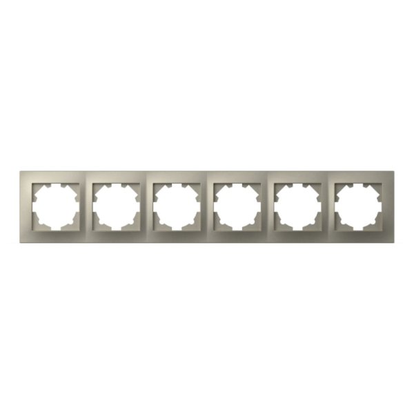 Рамка шестиместная ELBI Vega 510-011400-252