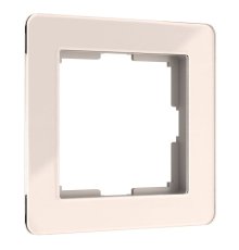 Рамка на 1 пост Werkel Acrylic айвори 4690389186271 W0012743