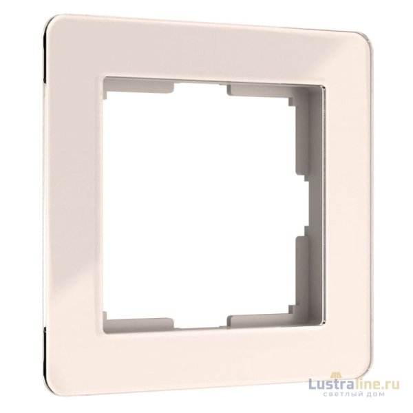 Рамка на 1 пост Werkel Acrylic айвори 4690389186271 W0012743