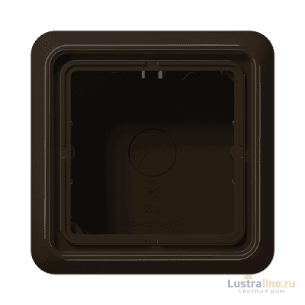 Коробка одноместная Jung CD581ABR