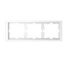 Рамка 3-постовая Schneider Electric Merten D-Life MTN4030-6535