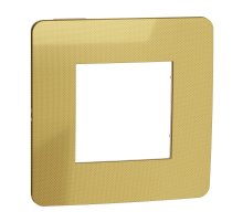 Рамка 1-постовая Schneider Electric Unica New NU280260