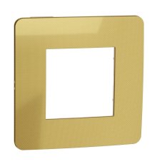 Рамка 1-постовая Schneider Electric Unica New NU280260