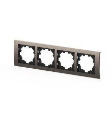 Рамка четырехместная ELBI Zena Platin 500-073000-228