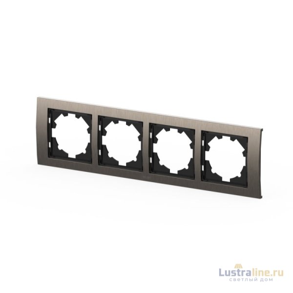 Рамка четырехместная ELBI Zena Platin 500-073000-228