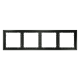 Рамка на 4 поста Voltum S70 VLS100406