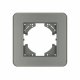 Рамка стеклянная на 1 пост Arlight FRM-OMALI-SFGS-1-GR 049677
