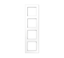 Рамка четырехместная Jung AC584BFWW