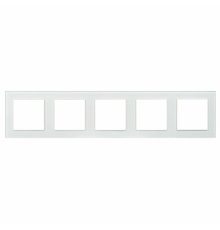 Рамка на 5 постов Arlight FRM-GLARE-GS-5-WH 043805