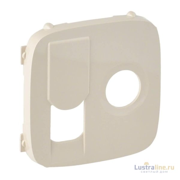 Лицевая панель Legrand Valena Allure розетки TV-RJ45 слоновая кость 754836
