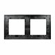 Рамка двухместная Arlight FRM-PRESTO-ALS-2-BK 043855