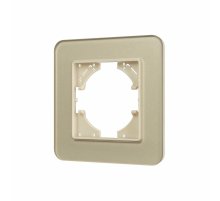 Рамка стеклянная на 1 пост Arlight FRM-OMALI-SFGS-1-GD 049679