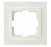 Рамка на 1 пост Mono Electric Despina слоновая кость 102-010000-160