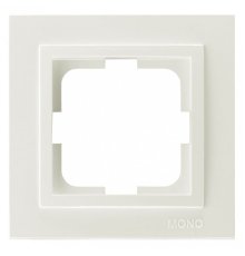 Рамка на 1 пост Mono Electric Despina слоновая кость 102-010000-160