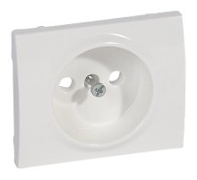 Лицевая панель Legrand Galea Life розетки 2К белая 777026