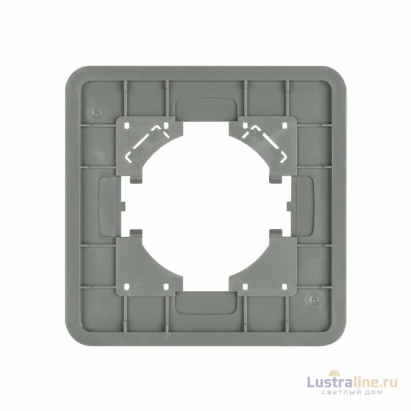 Рамка стеклянная на 1 пост Arlight FRM-OMALI-GS-1-GR 049665