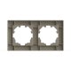 Рамка двухместная ELBI Vega 510-010300-226