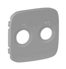 Лицевая панель Legrand Valena Allure розетки TV-SAT алюминий 754827