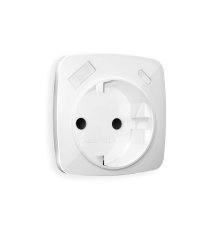 Лицевая панель для розетки с/з со шторками 2USB A+C Ambrella Volt Omega OP1100