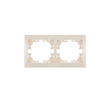 Рамка 2-местная горизонтальная Lezard Mira 701-0300-147 Рамка 2-местная горизонтальная Lezard Mira 701-0300-147