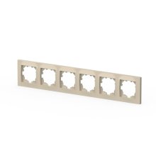 Рамка шестиместная ELBI Vega 510-010300-252