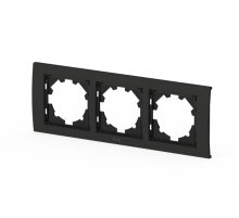 Рамка трехместная ELBI Zena Platin 500-073700-227