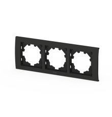 Рамка трехместная ELBI Zena Platin 500-073700-227
