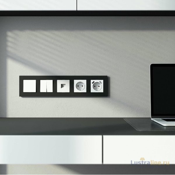 Рамка на 5 постов Werkel Slab W0052908 4690389207907 a067785