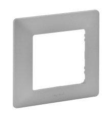 Рамка 1-постовая Legrand Valena Life Алюминий 754137